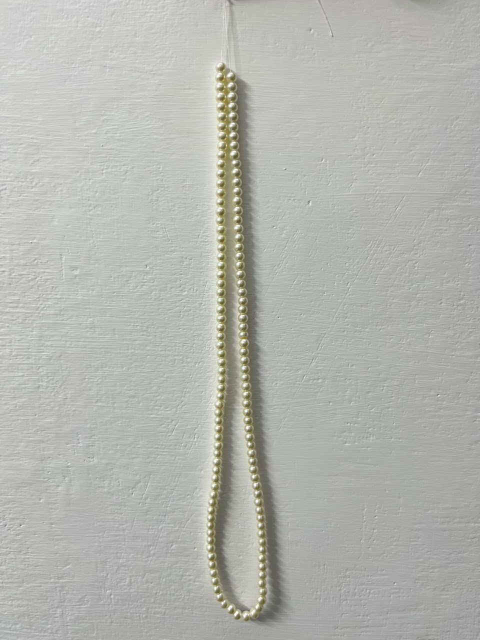 Ivory Cream Pearl Beads Mala