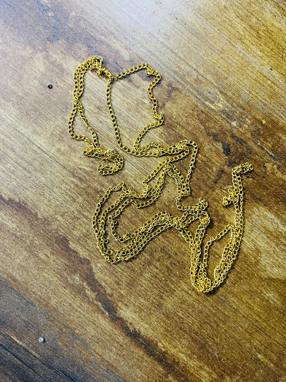 Classic Gold-Tone Crafting Link Chain (1 foot)