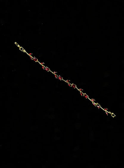 Red Tulip Bracelet