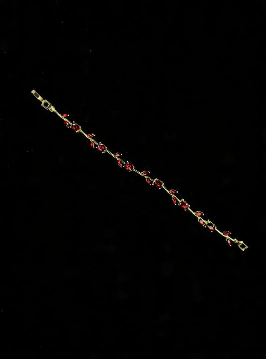 Red Tulip Bracelet