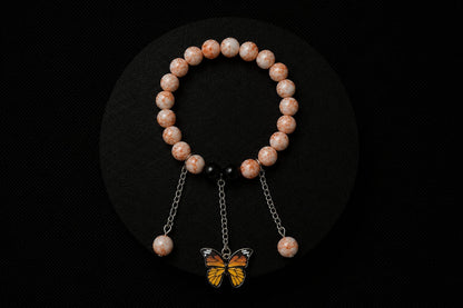 Butterfly Beaded Bracelet