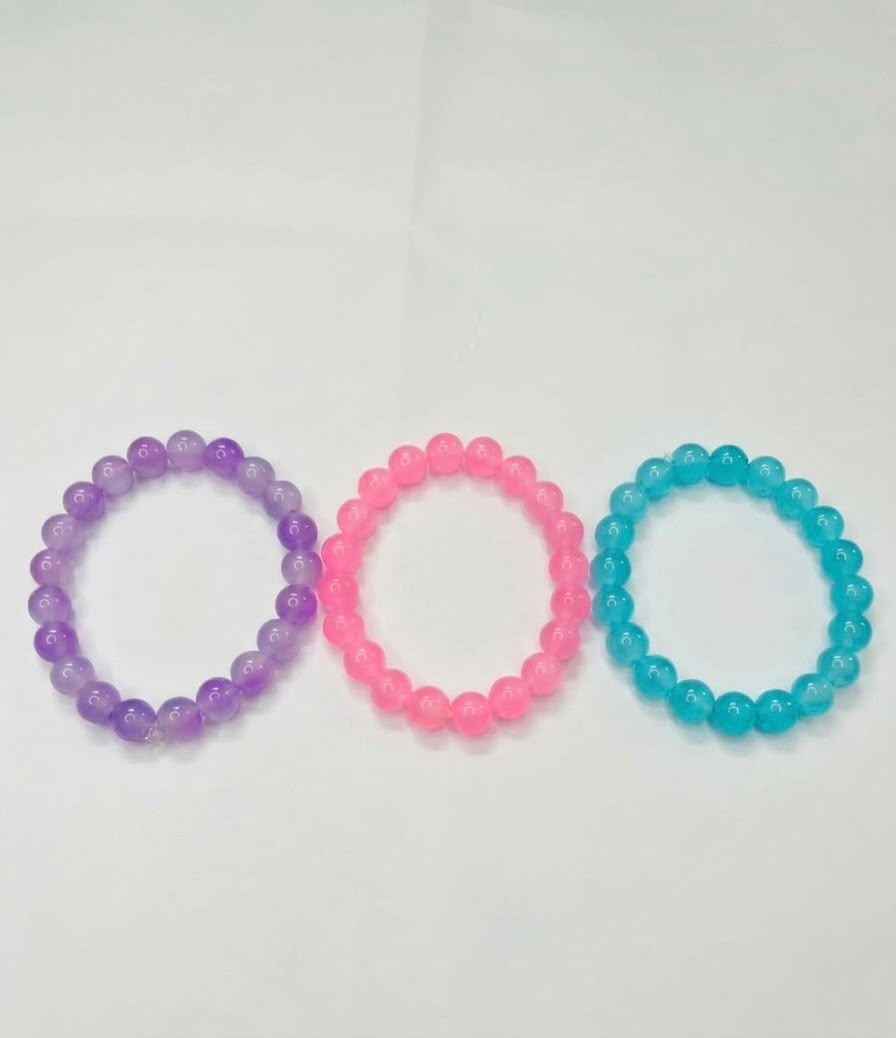 Trio Pack – Vibrant Colorful Beaded Bracelets Set
