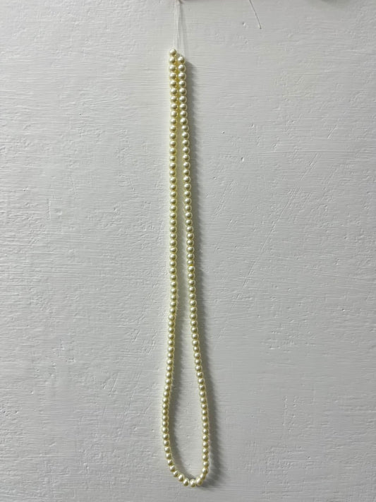 Ivory Cream Pearl Beads Mala