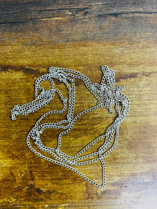 Classic Silver-Tone Crafting Link Chain (1 foot)