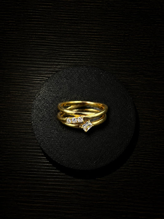 Gold Multi Layer Ring